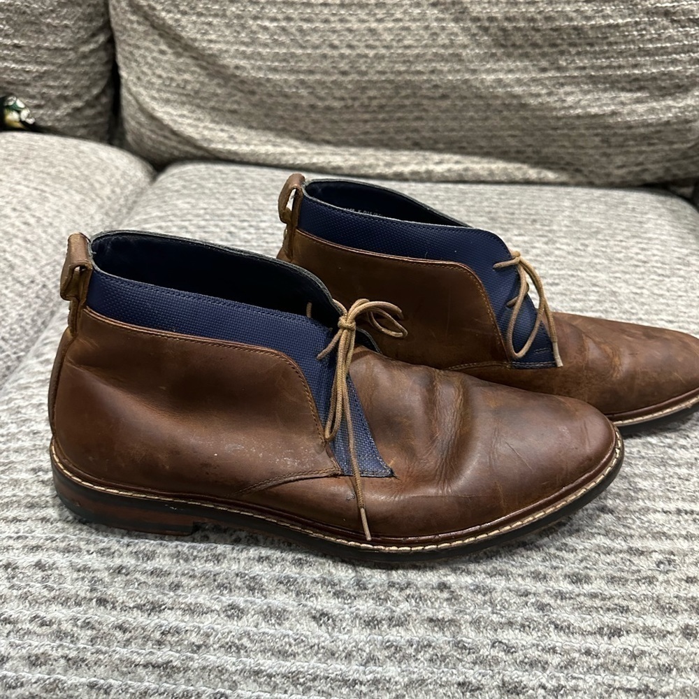 Cole Haan Boots Mens 9.5
Brown Leather Cambridge
Chukka Ankle - Picture 3 of 9